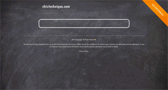 Desktop Screenshot of chictechnique.com